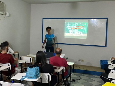 Foto 3 de 8 - Palestra: PLANEJAMENTO ESPECÍFICO PARA A PERFORMANCE NO FUTEBOL.