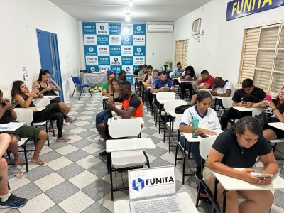 Foto 1 de 2 - Reunião de encerramento alunos PIBID 2023.2