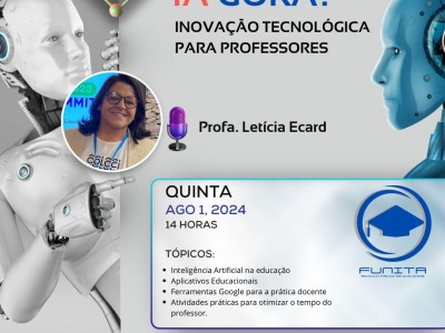 Foto 1 de 2 - Inovação tecnológica para professores