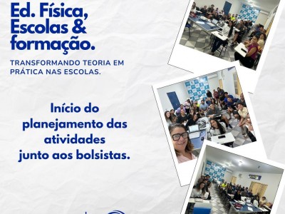 Foto 1 de 1 - Início dos planejamentos das atividades junto aos bolsistas