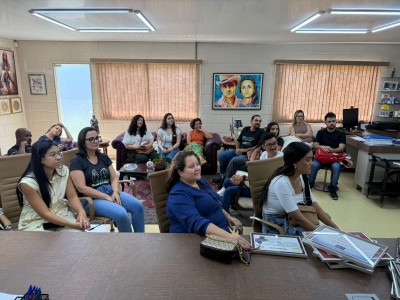 Foto 1 de 10 - Visita técnica dos alunos dos cursos de Educação Física e Terapia Ocupacional ao CENOM - NATIVIDADE.