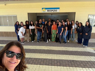 Foto 3 de 10 - Visita técnica dos alunos dos cursos de Educação Física e Terapia Ocupacional ao CENOM - NATIVIDADE.
