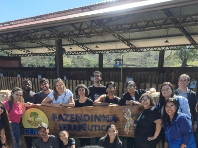 Foto 8 de 10 - Visita técnica dos alunos dos cursos de Educação Física e Terapia Ocupacional ao CENOM - NATIVIDADE.