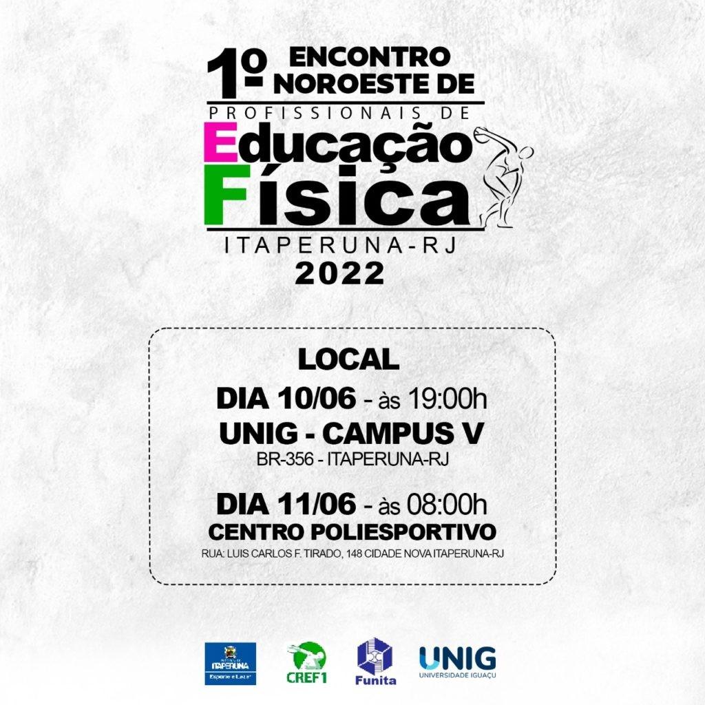 1º Encontro da Região Noroeste de Profissionais de Educação Física