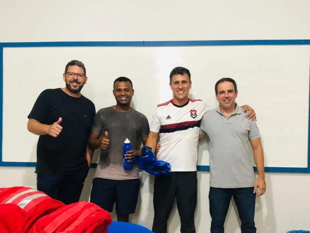 Palestra sobre a técnica do Rapel
