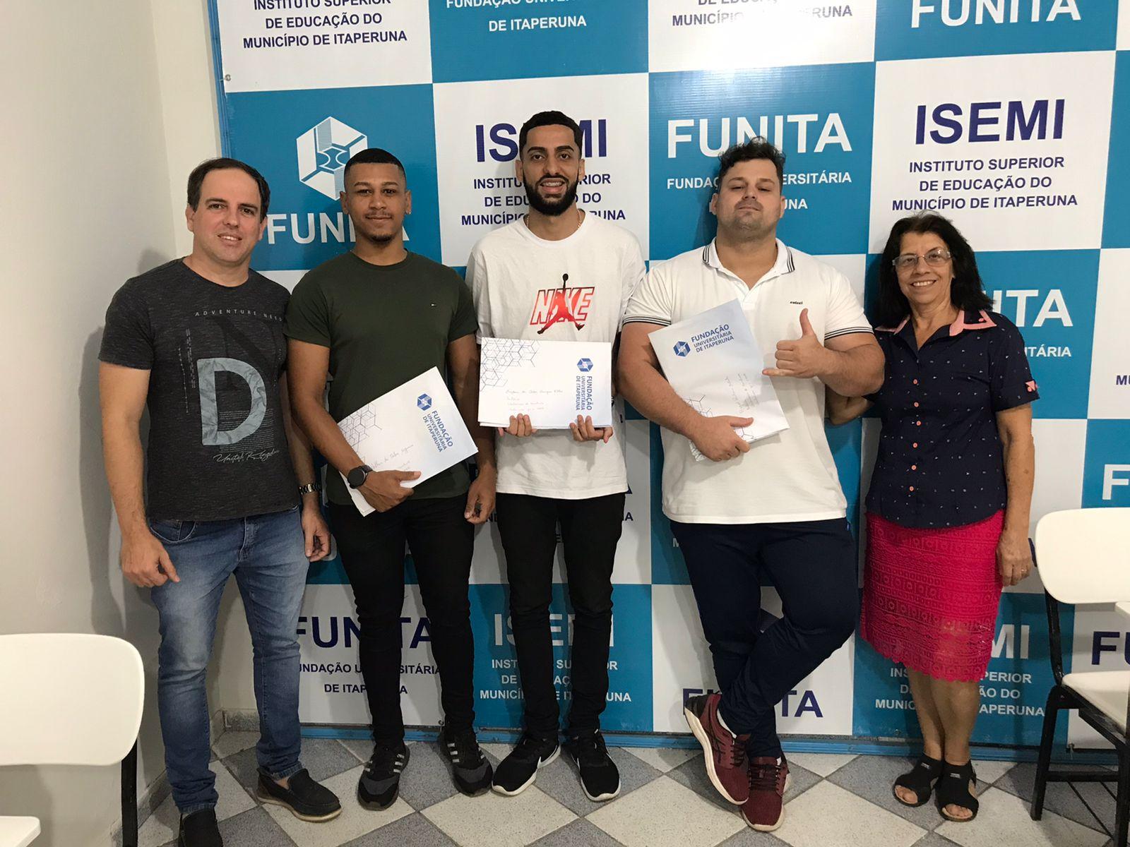 Colação de grau da turma de licenciatura em Educação Física